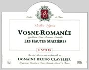 Vosne-Hautes Mazieres_B Clavelier